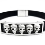 Bracelet Tête de Mort en argent 925