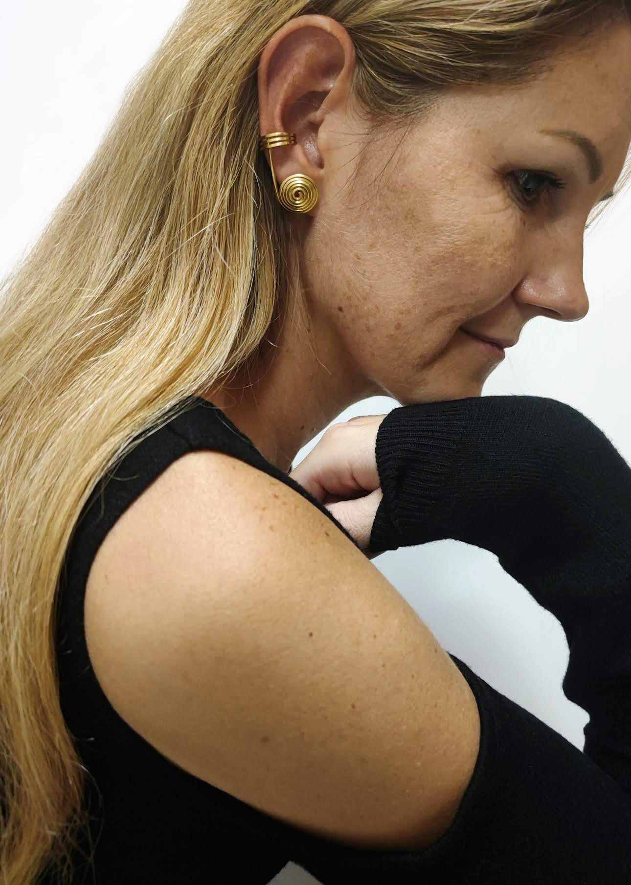 Manon bo spirale dorée